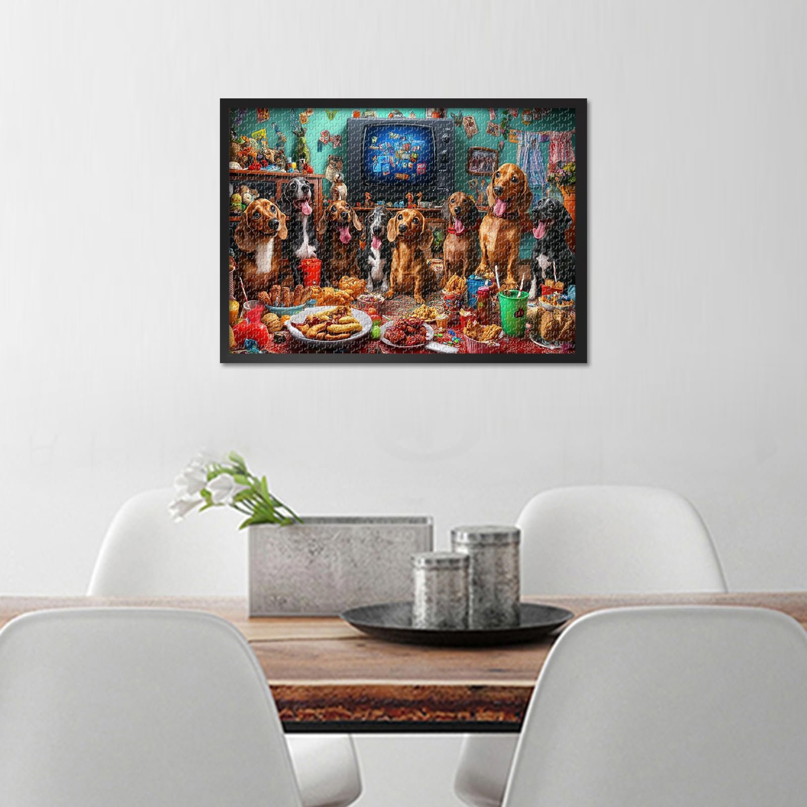 Пазл Dachshund Festival Funny Dogs 1000 елементів 70 x 50 см, фото №6