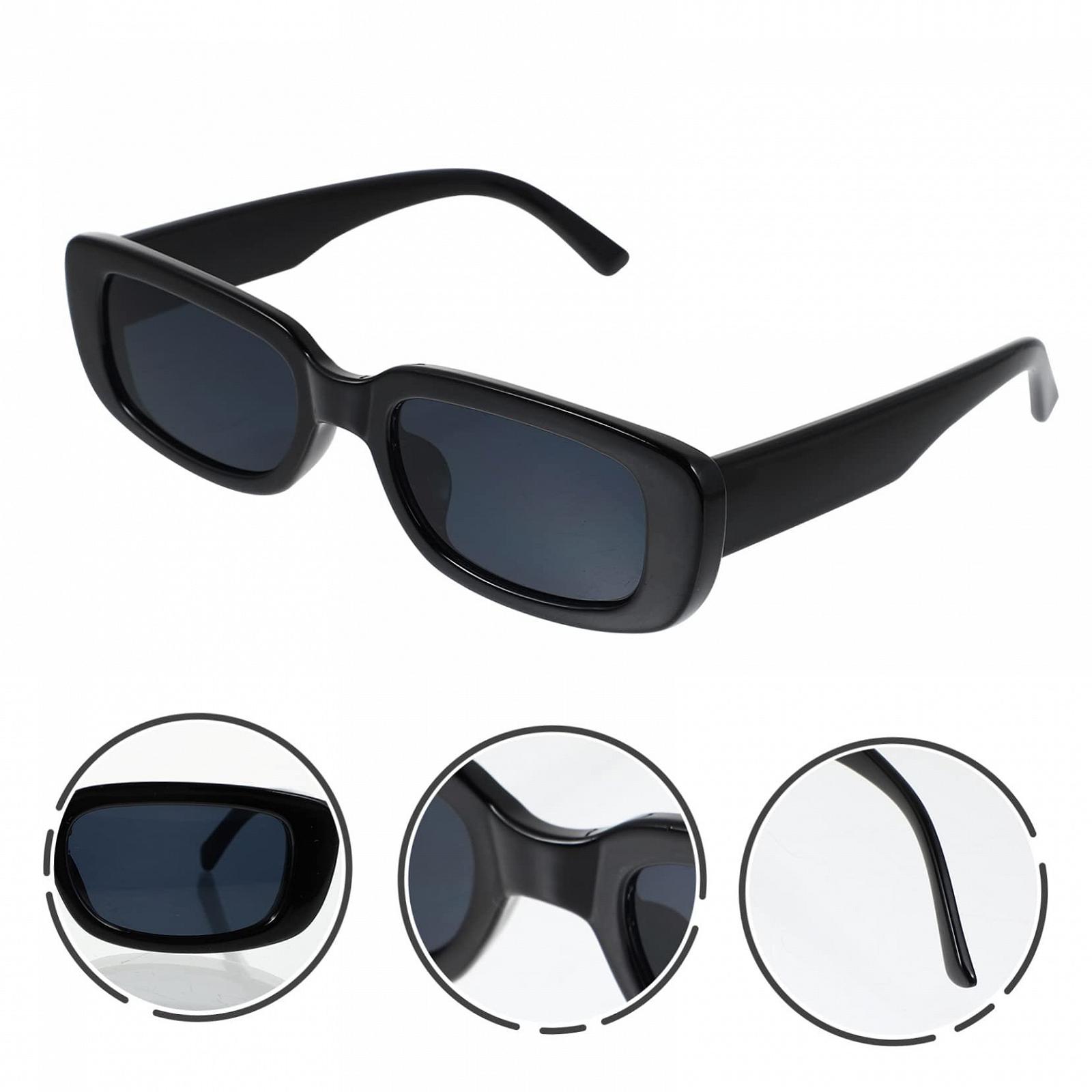 Квадратні Сонцезахисні Окуляри PACKOVE Квадратні Великі Для Подорожей, 2 шт, фото №8