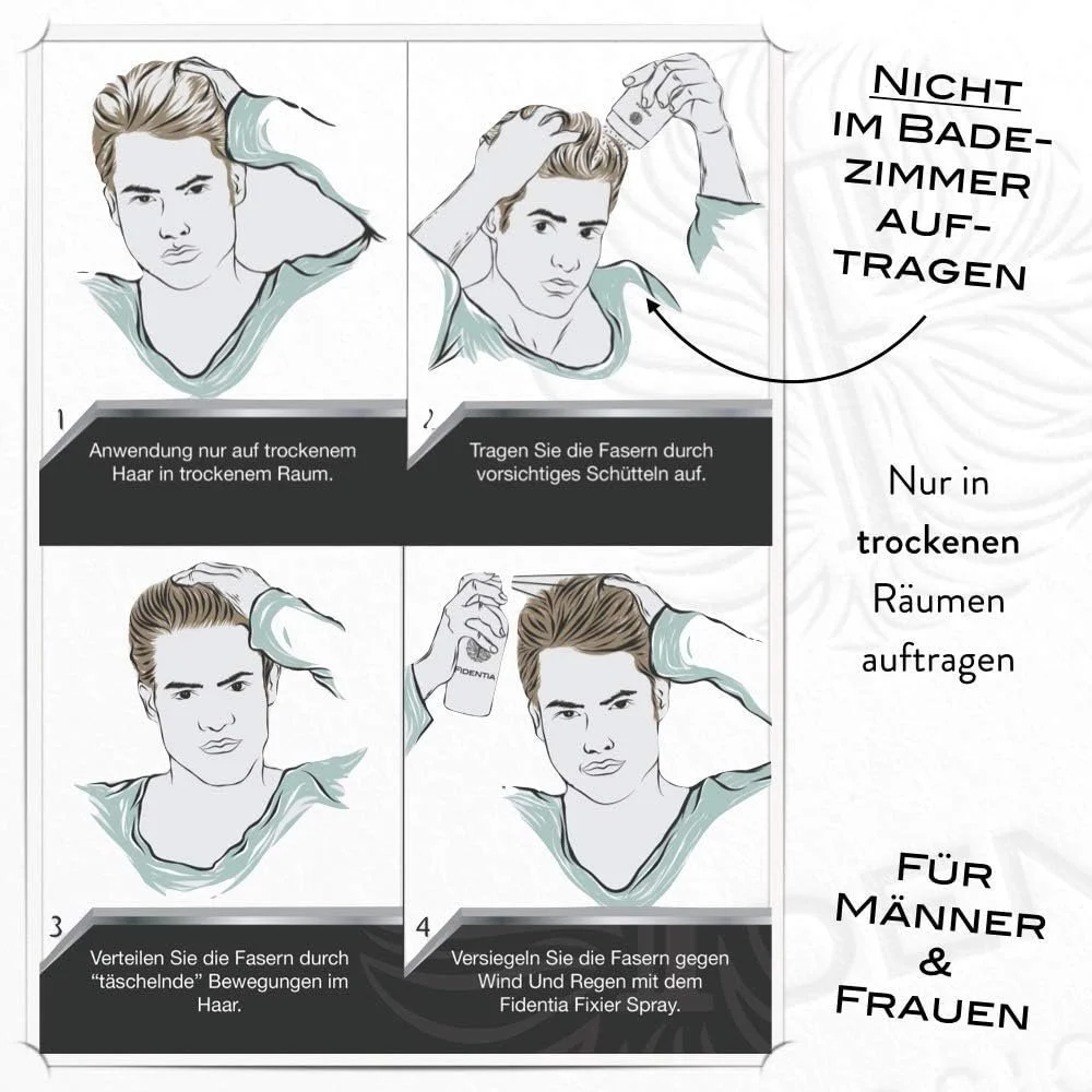 Волосся для загущення волосся Fidentia Premium, для окремого волосся - професійна лінія, фото №5