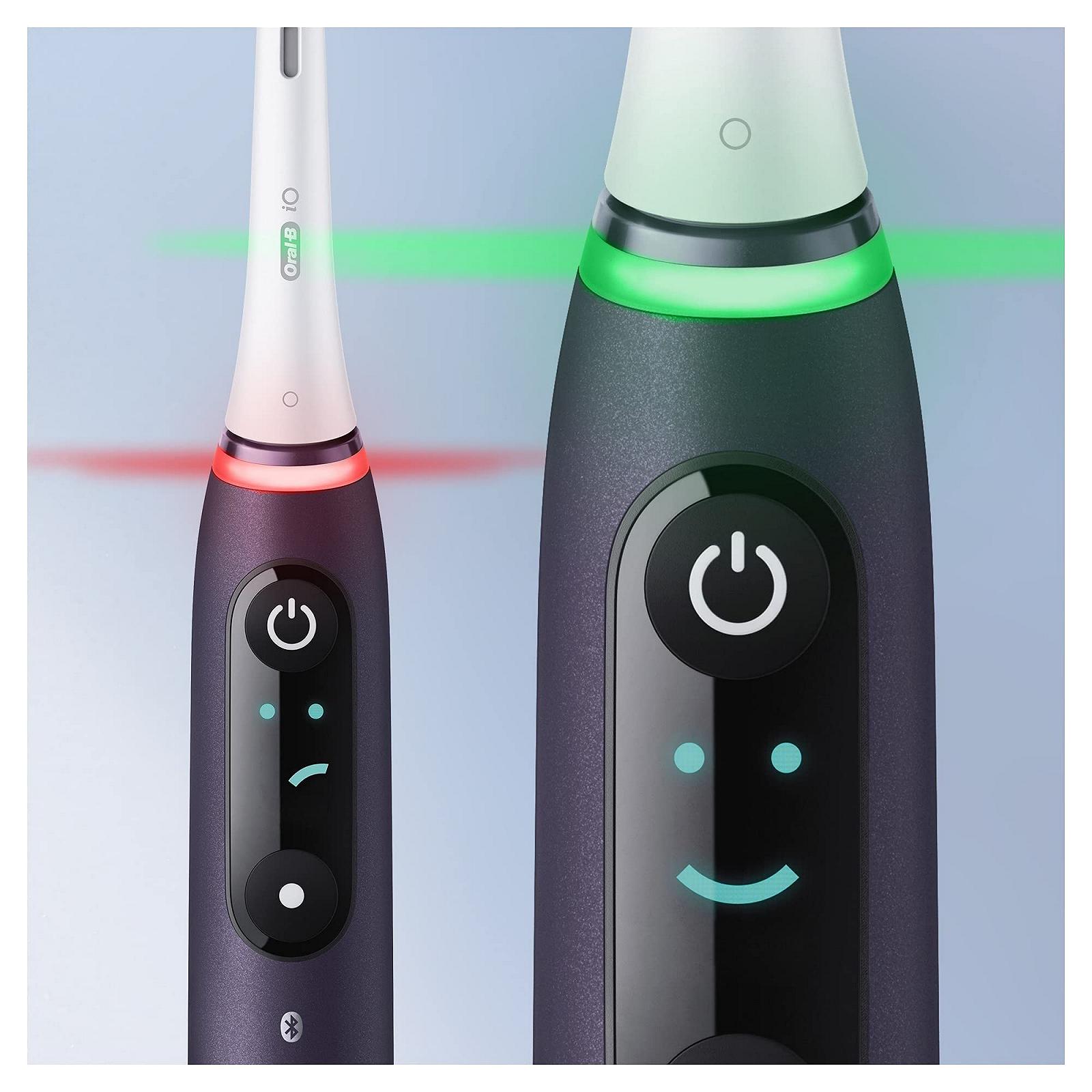 Зубна щітка електрична Oral-B iO Series 8 з 1 ручкою зі штучним інтелектом, 1 щіткою та 1 преміальним дорожнім чохлом, фото №5