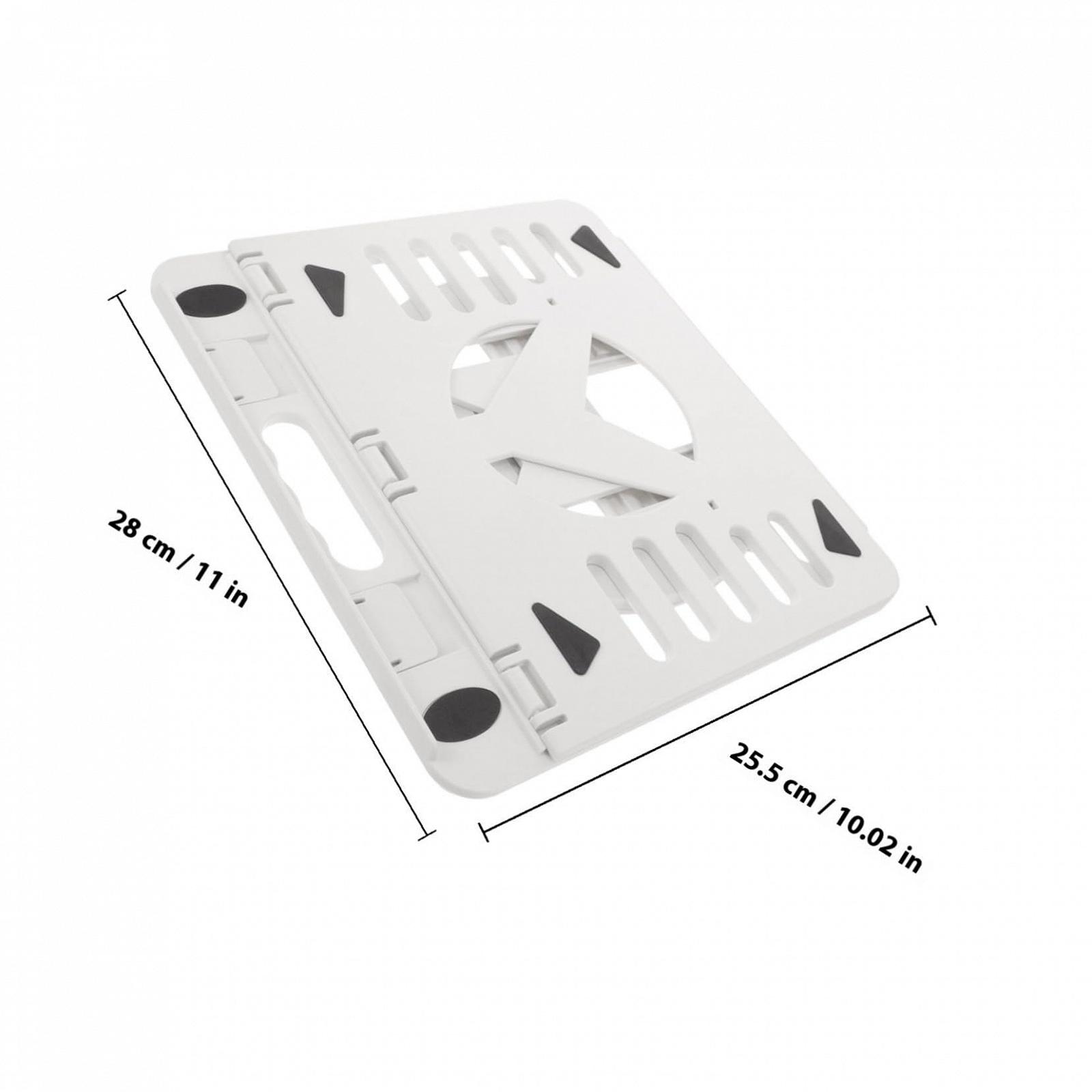 Підставка для ноутбука NOLITOY складана пластикова регульована портативна ергономічна для кращого комфорту, фото №2 Підставка для ноутбука NOLITOY складана пластикова регульована портативна ергономічна для кращого комфорту, фото №2