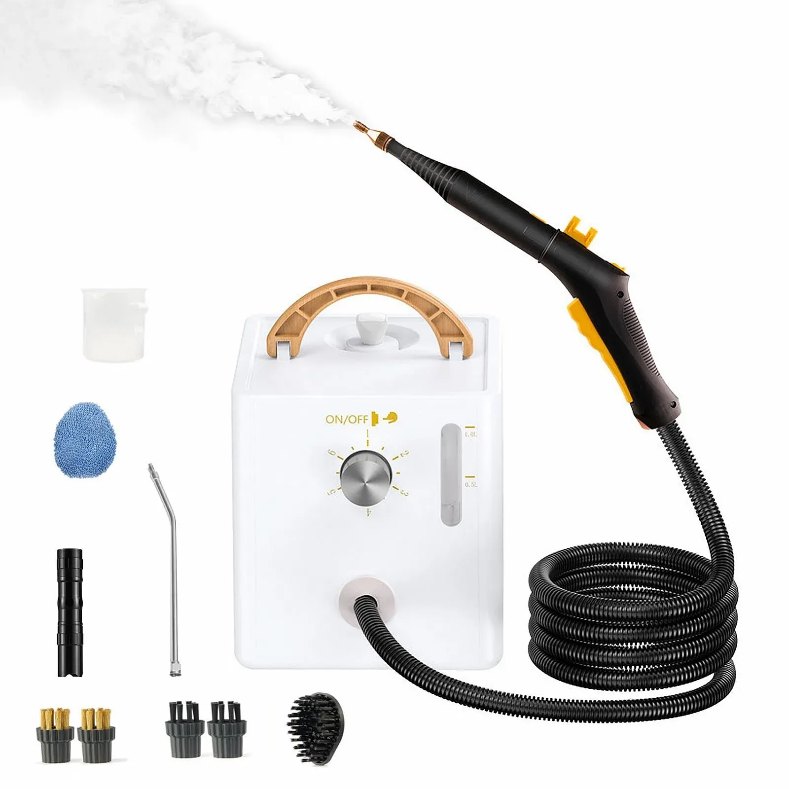 Пароочисник ручний 2600 Вт 3,5 бар 1 л, фото №1