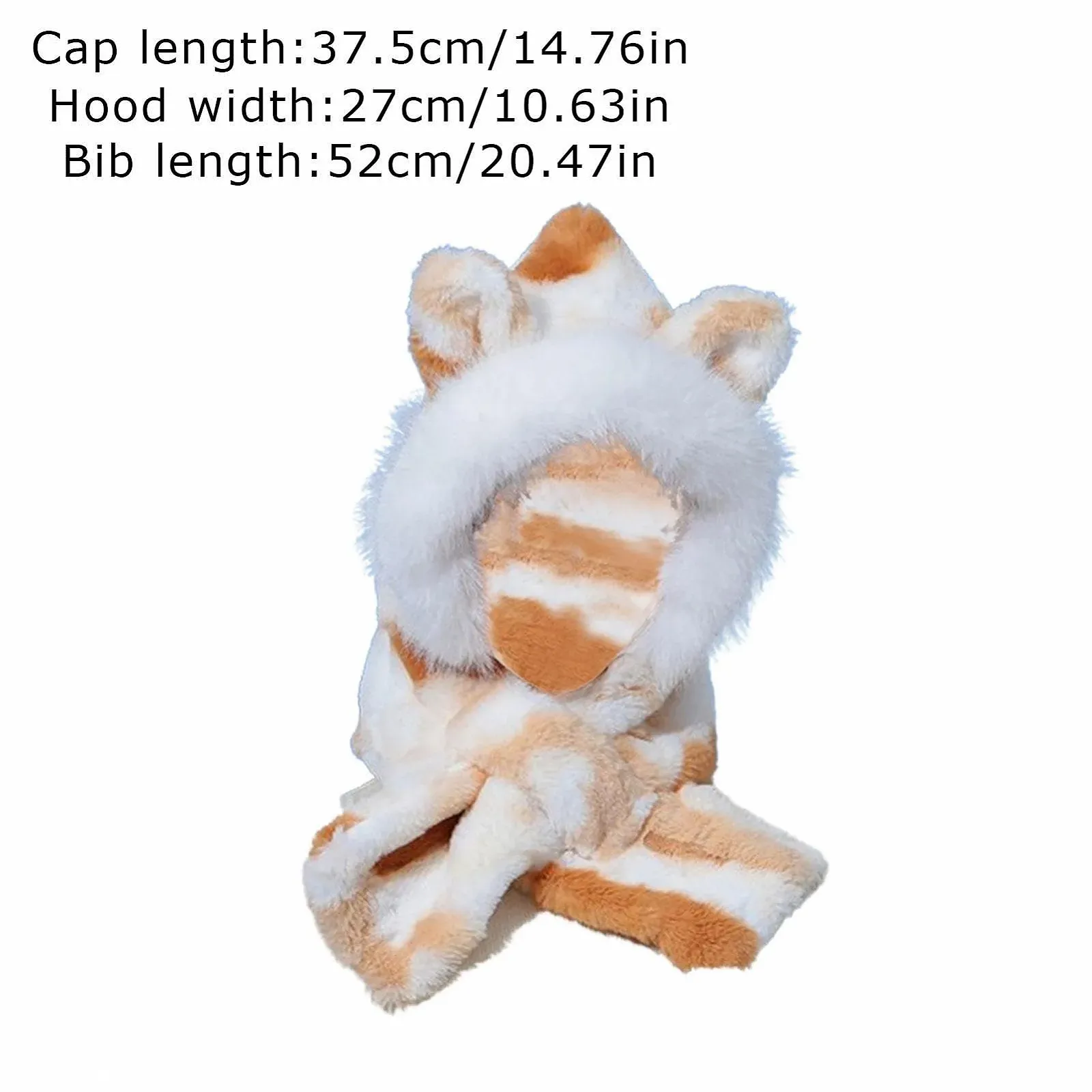 Зимова шапка-капюшон, фото №5