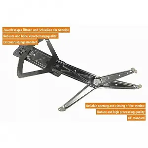 Склопідйомник VAICO V40-9708 Original VAICO Quality для OPEL, передній лівий synthetic.ua - Фото 1