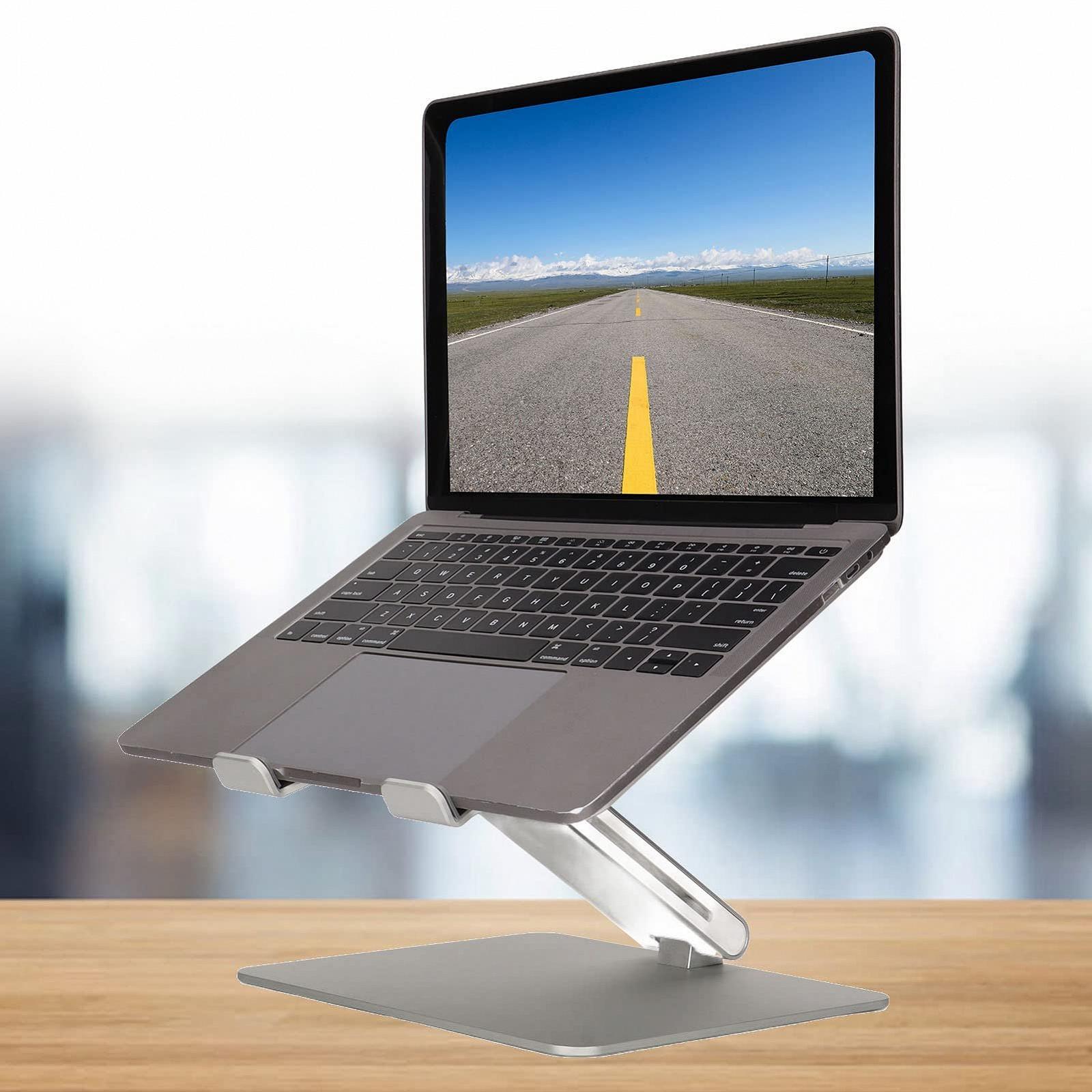 Підставка для ноутбука регульована ергономічна алюмінієва сплав портативна для планшета для домашнього офісу, фото №8 Підставка для ноутбука регульована ергономічна алюмінієва сплав портативна для планшета для домашнього офісу, фото №8