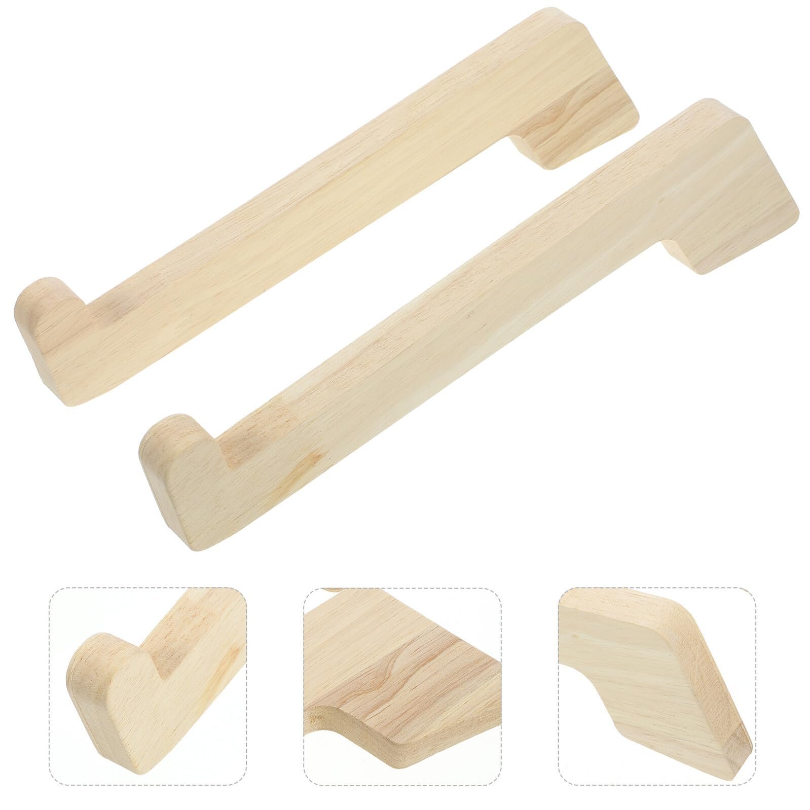 Підставка для ноутбука Деревʼяна портативна для столу, 2 шт., фото №7