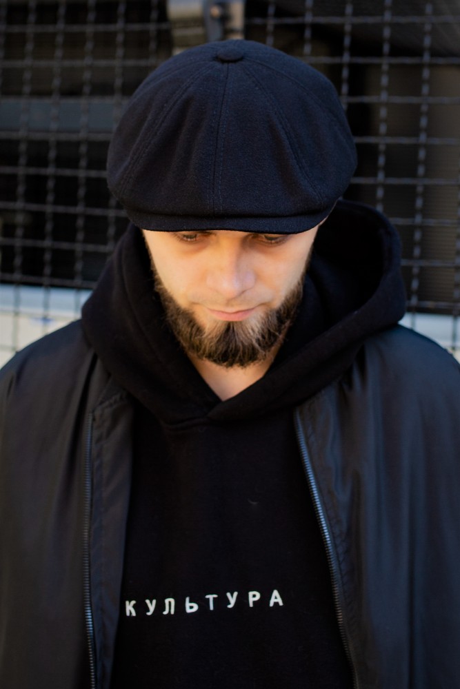 Кепка Восьмиклинка Without Full Black Man, фото №2