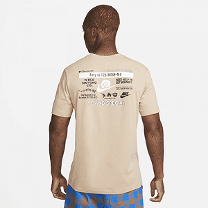 Футболка Nike XL Бежевый synthetic.ua - Фото 1