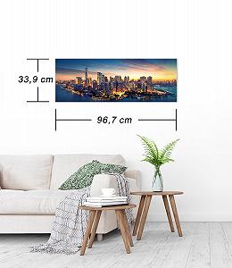 Пазл Ulmer Puzzleschmiede Panorama Puzzle New York City Skyline 1000 деталей 97 x 34 cm synthetic.ua - Фото 1