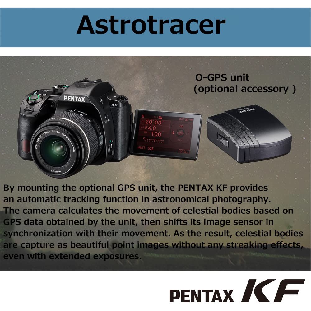Зеркальный фотоаппарат Pentax KF APS-C Kit с объективом 18-55мм WR, пыле-влагозащищенный, Vario LCD дисплей, черный, фото №6