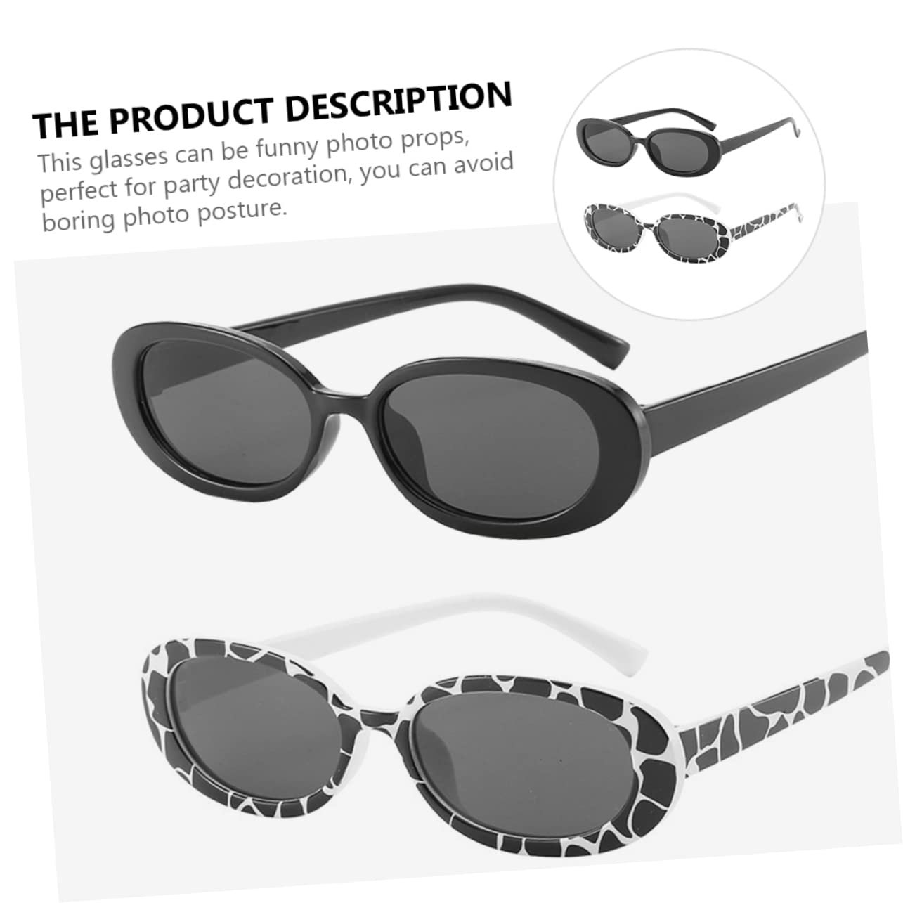 Сонцезахисні окуляри овальні VALICLUD Чорний, фото №7