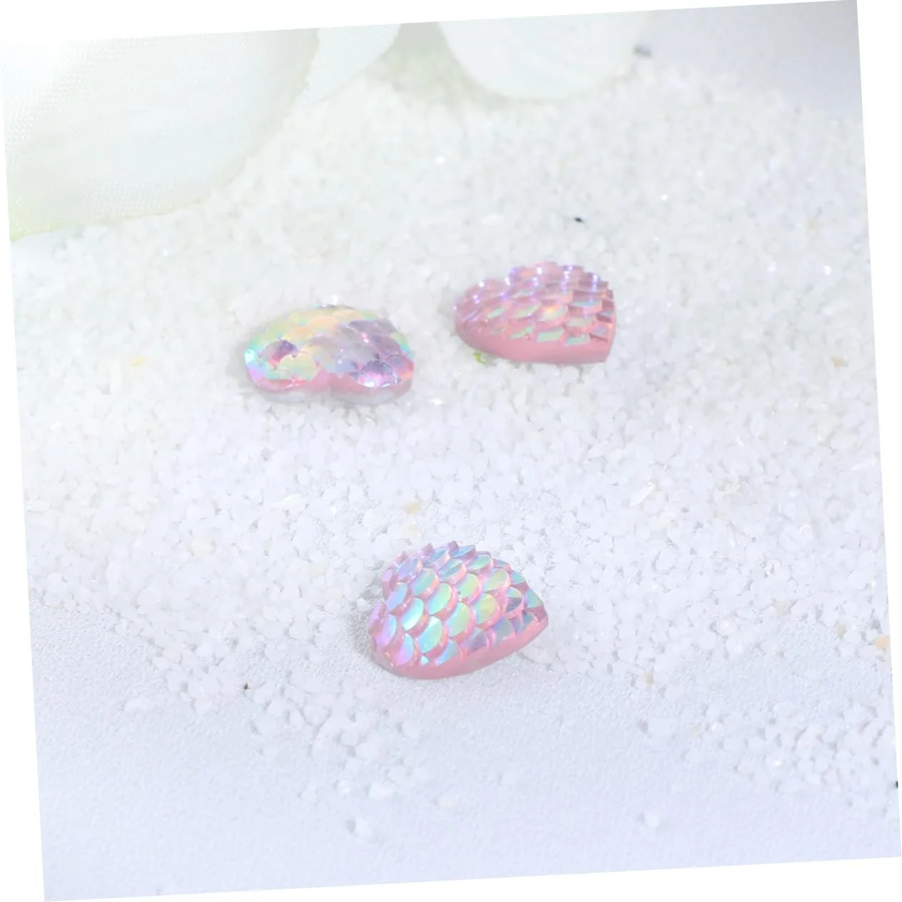 Наповнювач для вази NUOBESTY 150 штук, круглі скляні намистини, рожевий колір русалки, фото №2