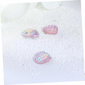 Наполнитель для вазы NUOBESTY 150 штук, круглые стеклянные бусины, розовый цвет русалки synthetic.ua - Фото 1