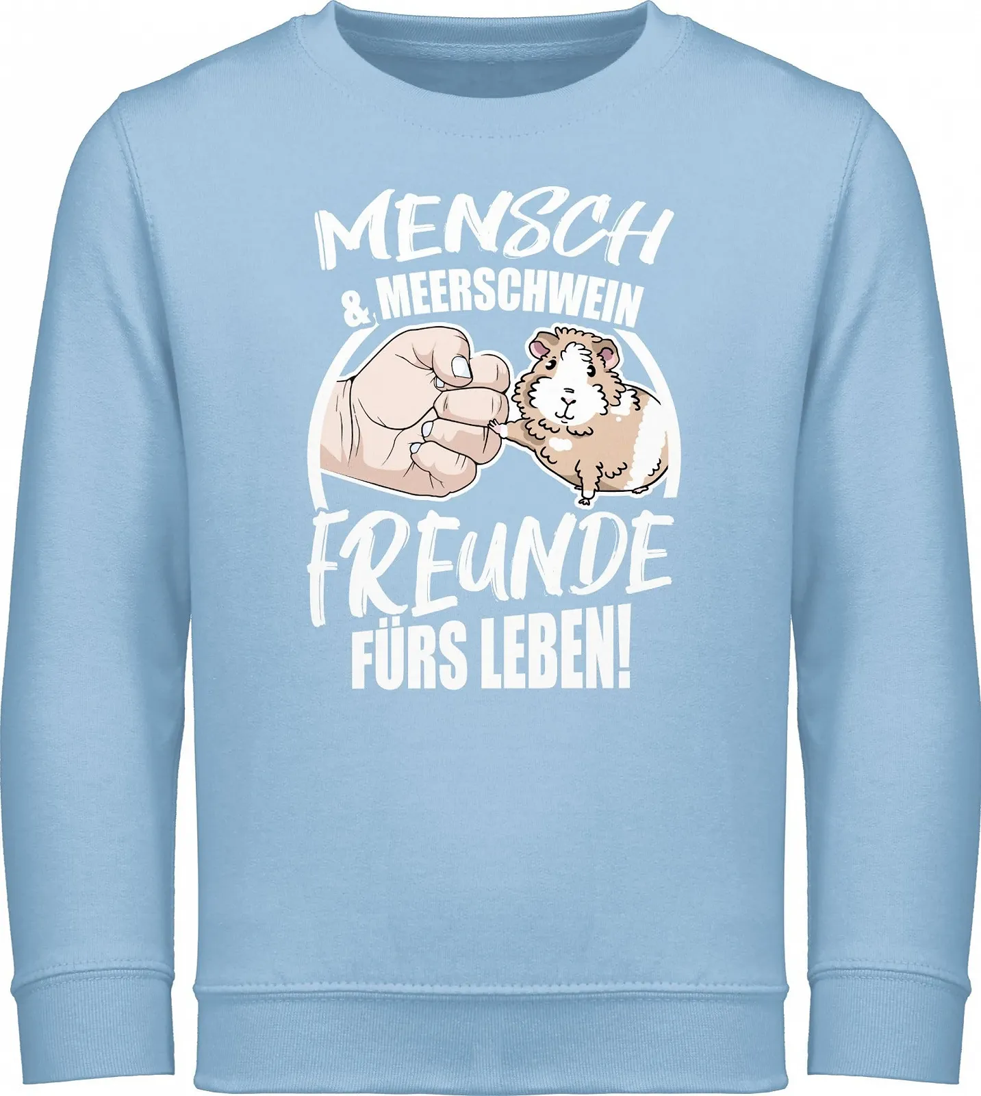 Світшот Shirtracer Друзі назавжди: людина та морська свинка, фото №1