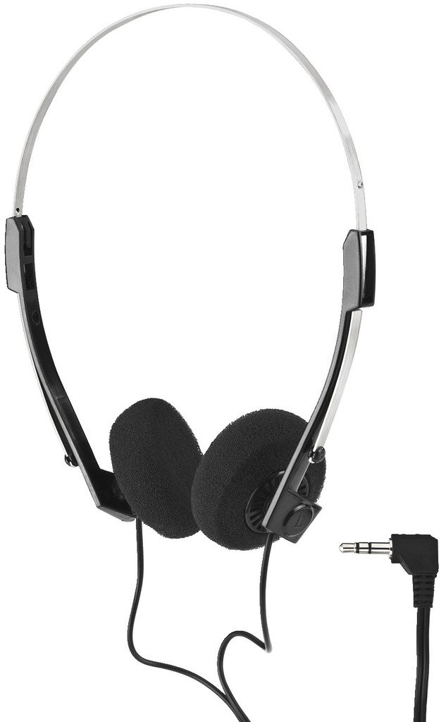 Навушники MONACOR MD-39 Stereo чорний, фото №1