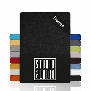 Купити Простирадло на гумці STUDIO Basic Terry 200 x 200 см Антрацит - Фото 1 Простирадло на гумці STUDIO Basic Terry 200 x 200 см Антрацит - Фото 1