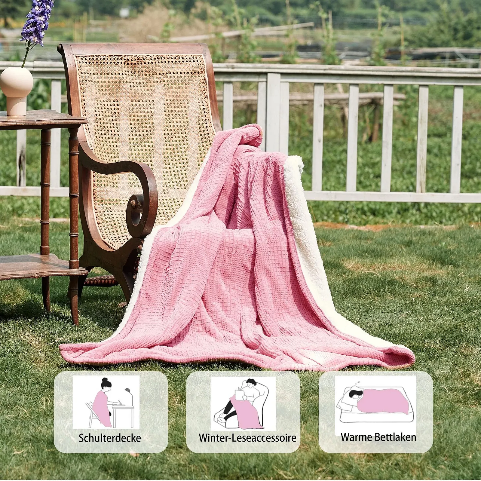 Электрическое одеяло Texciting 130 x 160 см Розовый, фото №4 Электрическое одеяло Texciting 130 x 160 см Розовый, фото №4