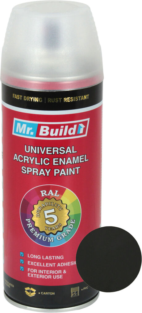 Фарба-спрей Mr Build Сіро-оливковий 400мл RAL 6006 Mr B 48_6006M, фото №1