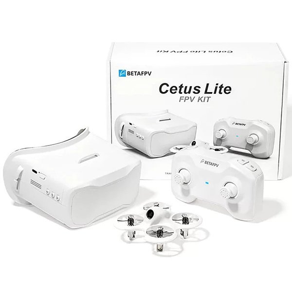 Квадрокоптер BETAFPV Cetus Lite FPV Kit з FPV-окулярами, 2 акумуляторами та пультом, до 80 м, до 5 хв, фото №1