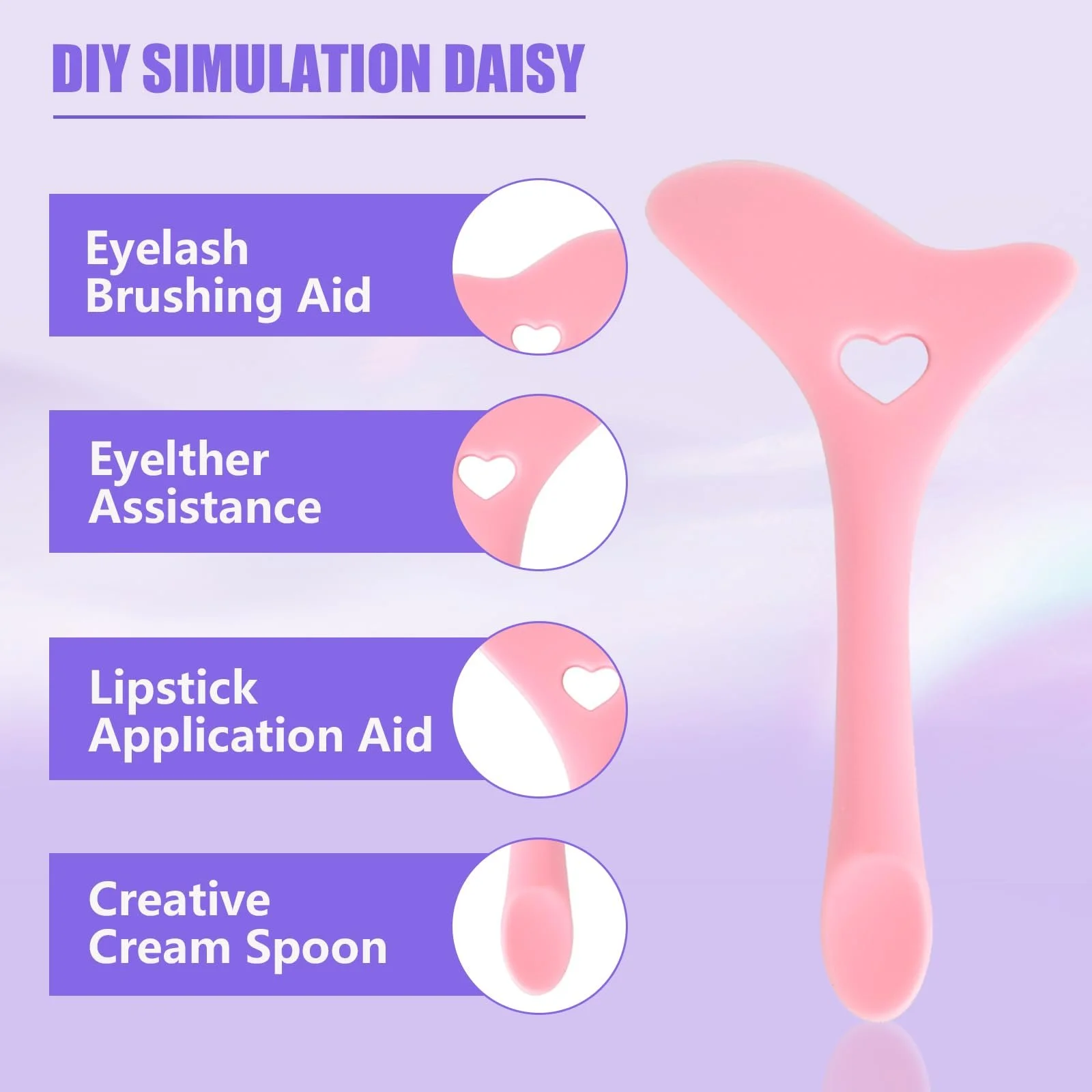 Набор из 2 силиконовых трафаретов для подводки для глаз многоразовые, фото №6 Набор из 2 силиконовых трафаретов для подводки для глаз многоразовые, фото №6