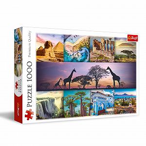 Пазл Trefl Collage: Africa 1000 элементов - Фото 1