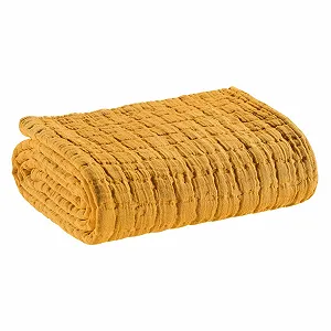 Покривало Vivaraise Swami Жовтий шафран 180 x 260 см - Фото 1