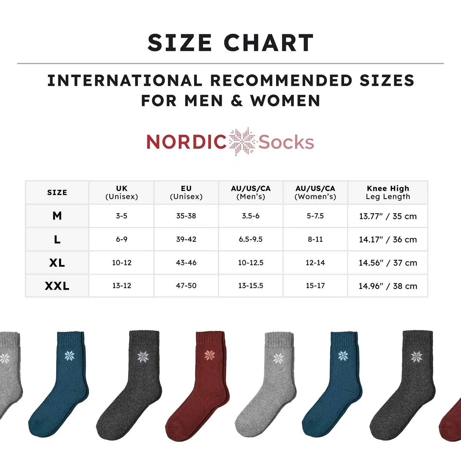 Шкарпетки NORDIC Premium Crew з 70% вмістом вовни мериноса, 2 пари, фото №6