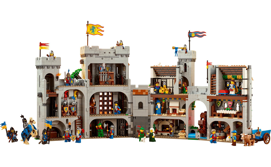 Детский конструктор LEGO Icons Замок львиных рыцарей (10305), фото №3