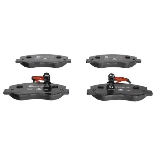 Комплект гальмівних колодок, дискове гальмо ATE 13.0460-4857.2 для OPEL RENAULT VAUXHALL, фото №2