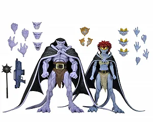 Набір ігрових фігурок NECA Gargoyles Vows Ultimate 7" Голіаф та Демона 2 шт - Фото 1