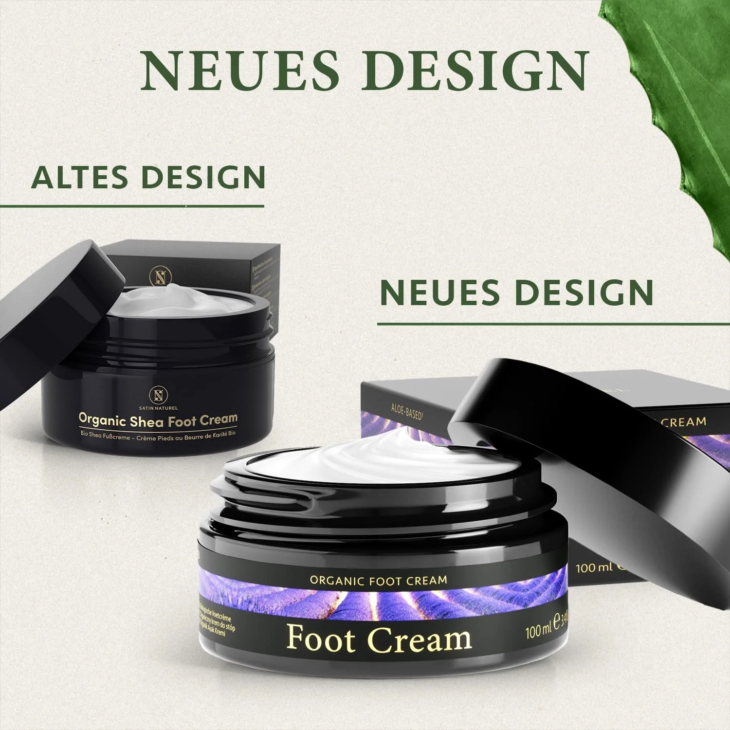 Крем для ног Satin Naturel Organic Shea 100 мл, фото №3