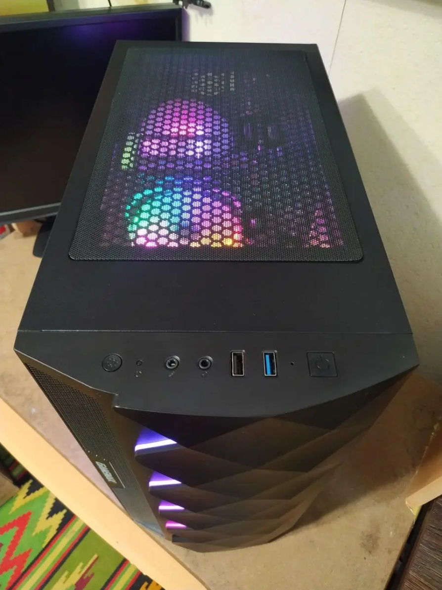 Игровой компьютер AMD RYZEN 5 3600 4.2GHZ, RTX 3060 12GB, 16GB DDR4, SSD M.2 1TB, фото №3 Игровой компьютер AMD RYZEN 5 3600 4.2GHZ, RTX 3060 12GB, 16GB DDR4, SSD M.2 1TB, фото №3