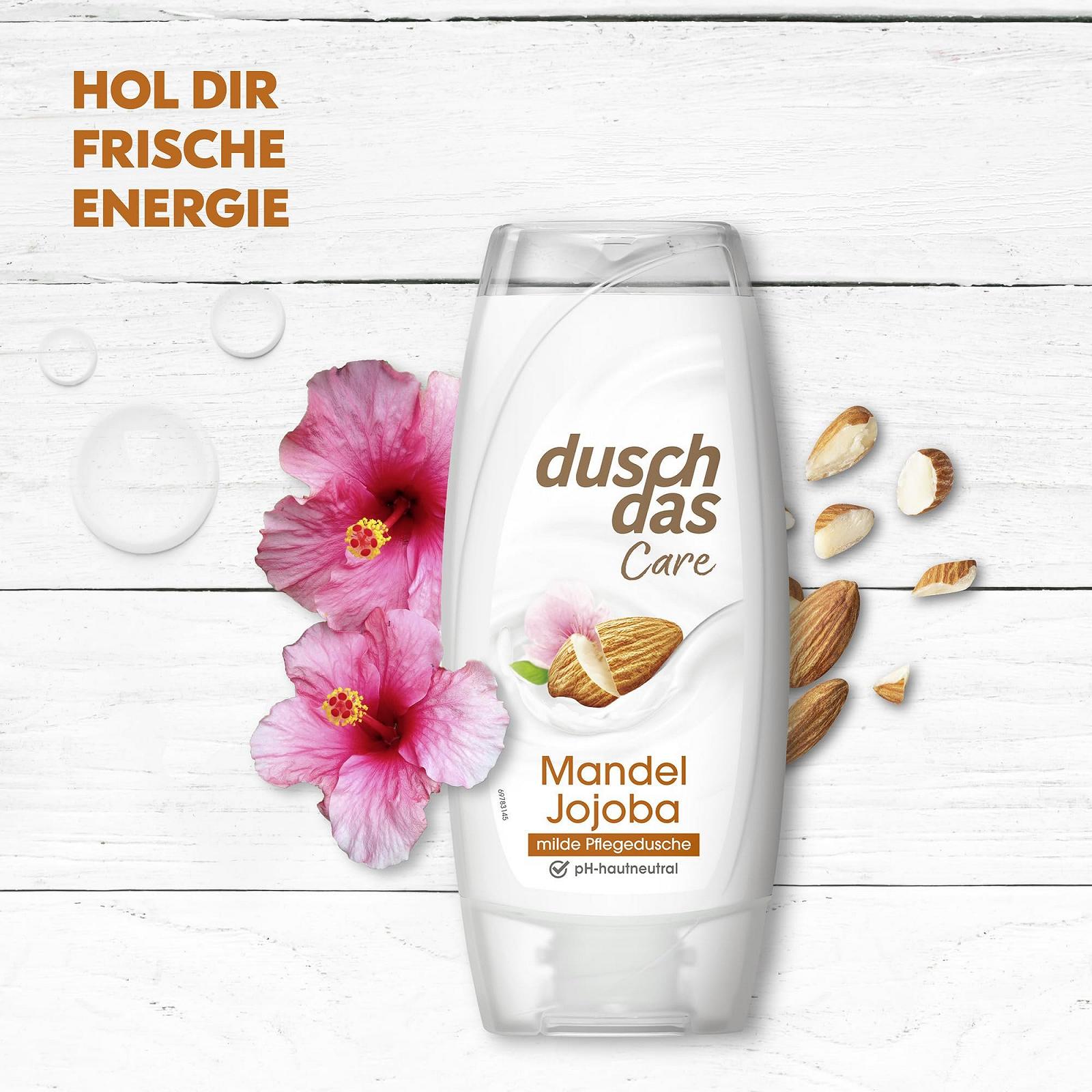 Гель для душа Duschdas Care Almond & Jojoba pH нейтральный 6 x 225 мл, фото №4