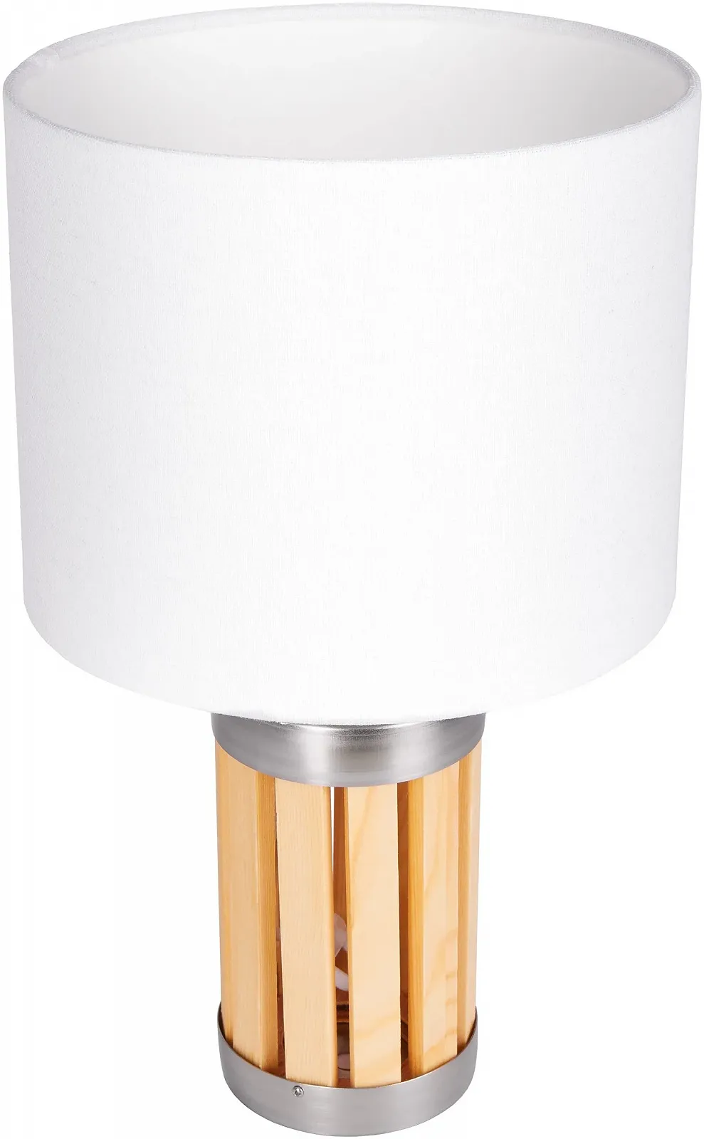 Настільна лампа BRUBAKER Wood/Metal 33 см Beige, фото №6