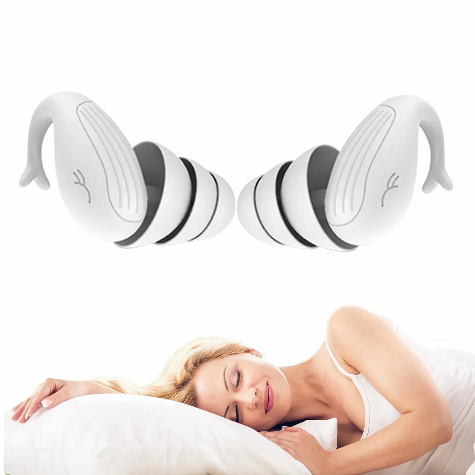 Беруші Силіконові для мотоциклів для сну, захисту слуху, зручні для подорожей, концертів, спорту, мото, фото №1 Беруші Силіконові для мотоциклів для сну, захисту слуху, зручні для подорожей, концертів, спорту, мото, фото №1