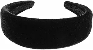 Купити Обруч для волосся Оксамитовий Glamour Girlz Чорний - Фото 1 Обруч для волосся Оксамитовий Glamour Girlz Чорний - Фото 1