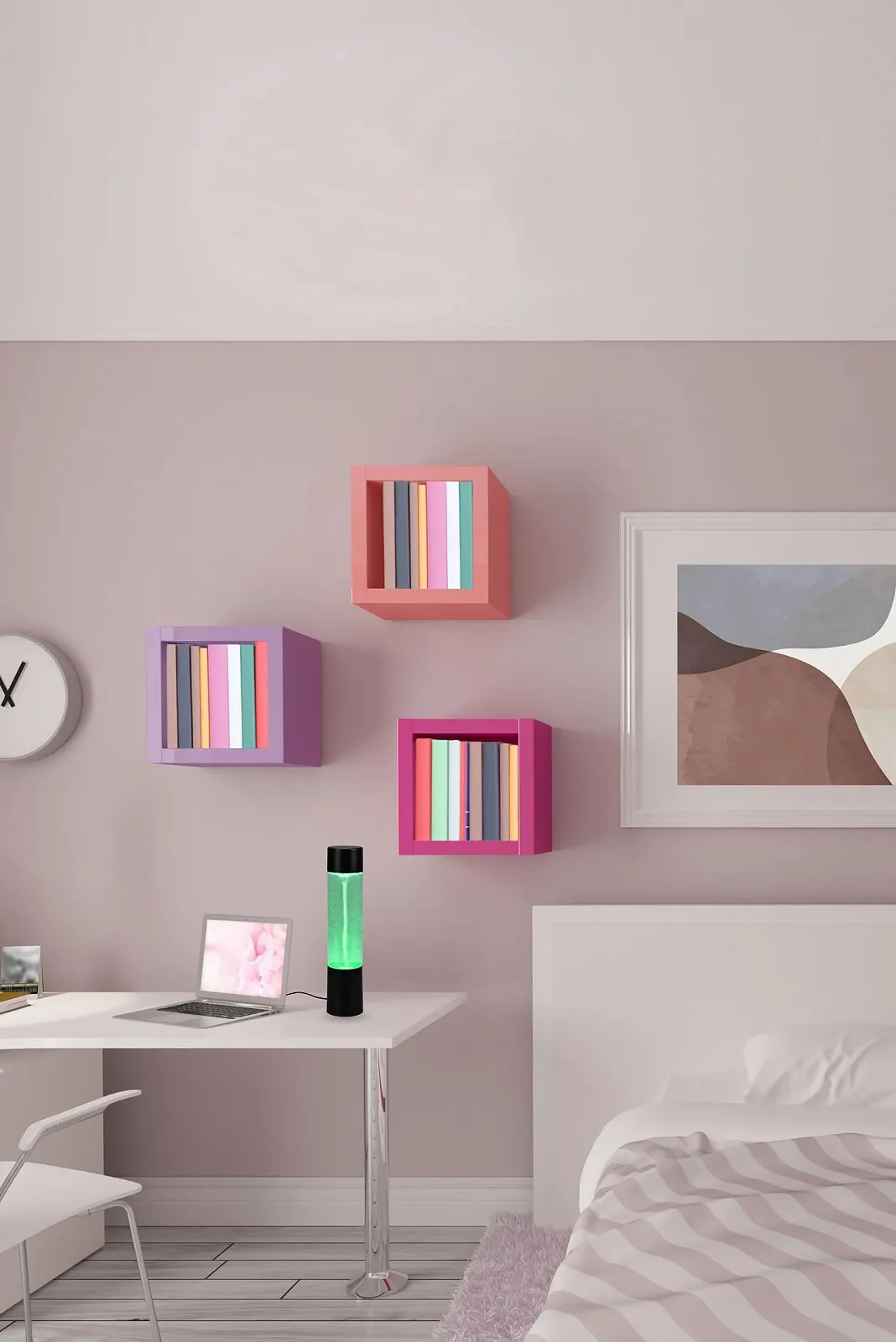 Настільна лампа Torsten LED RGB Water Tornado IP20 Ø7 см 34 см Matte Black, фото №4