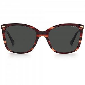Сонцезахисні окуляри Unisex Polaroid PLD 4108/s Red Havana synthetic.ua - Фото 1