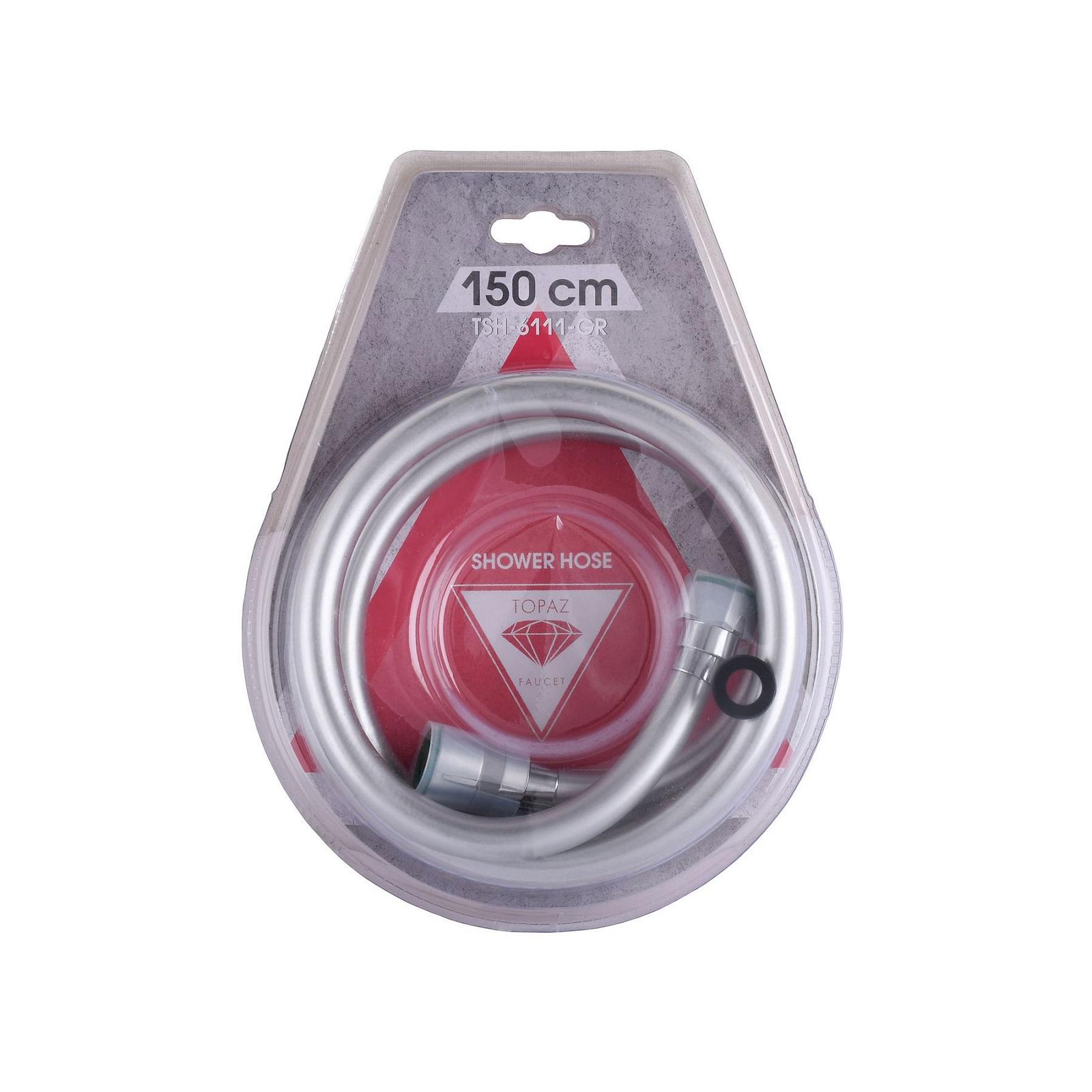 Шланг для душу TOPAZ TSH-6111-GR 150см, фото №1