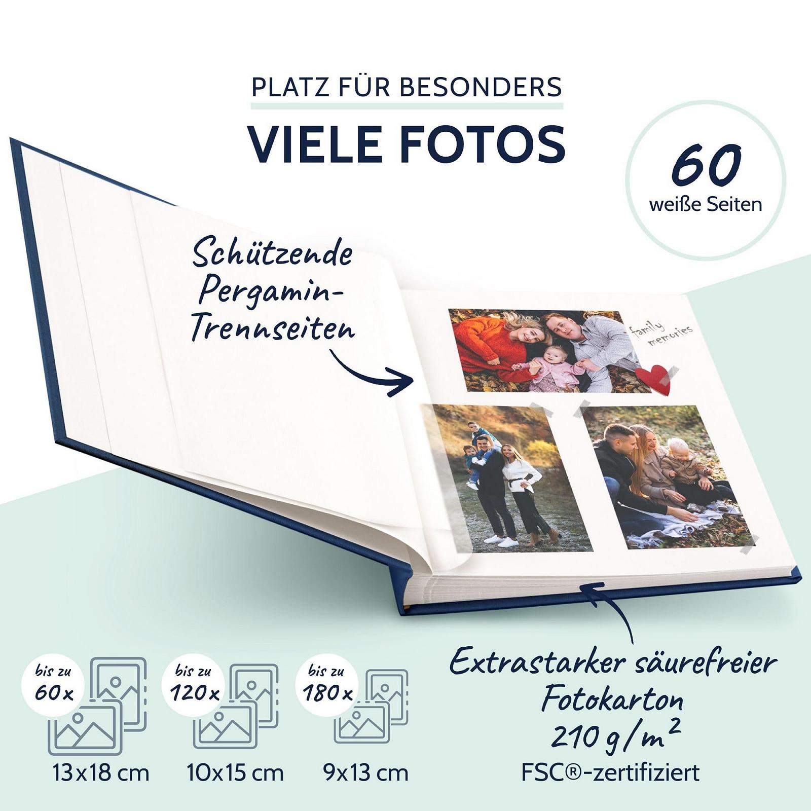 Фотоальбом Goldbuch Summertime Trend 2 / 30 x 31 см / Синій / 25 x 25 см, фото №4