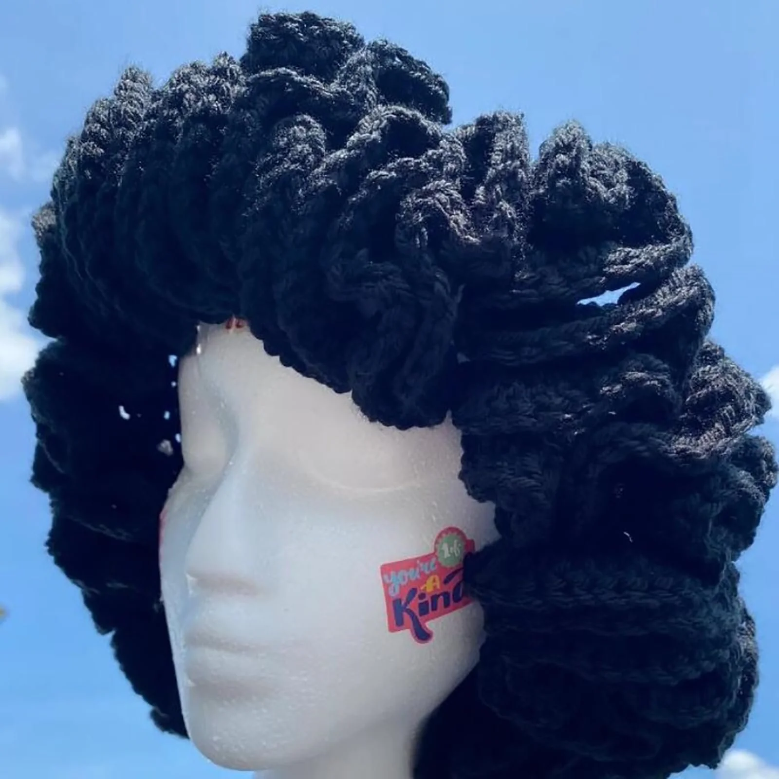 Вязаная крючком панама Ldabrye Y2K для девочек для путешествий и шоппинга, фото №4