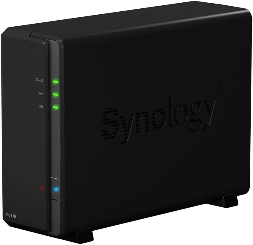 Мережеве сховище Synology DS118 Black, фото №3