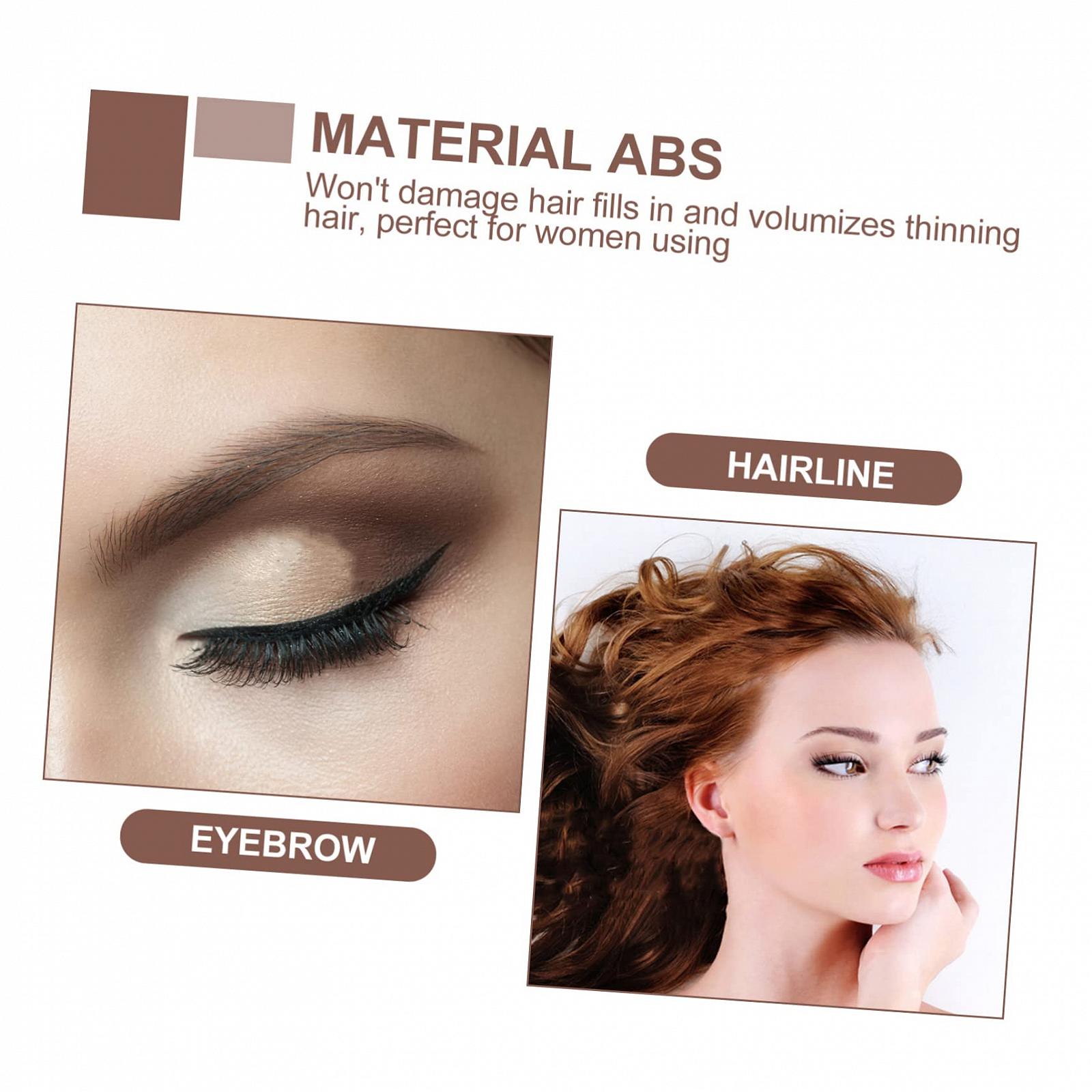Порошок FOMIYES Пакет з 5 шт Пензлик для волосся для красивих брів Ретельне затінення губка для жінок косметичний порошок для покращення лінії волосся закріплюючий порошок, фото №5