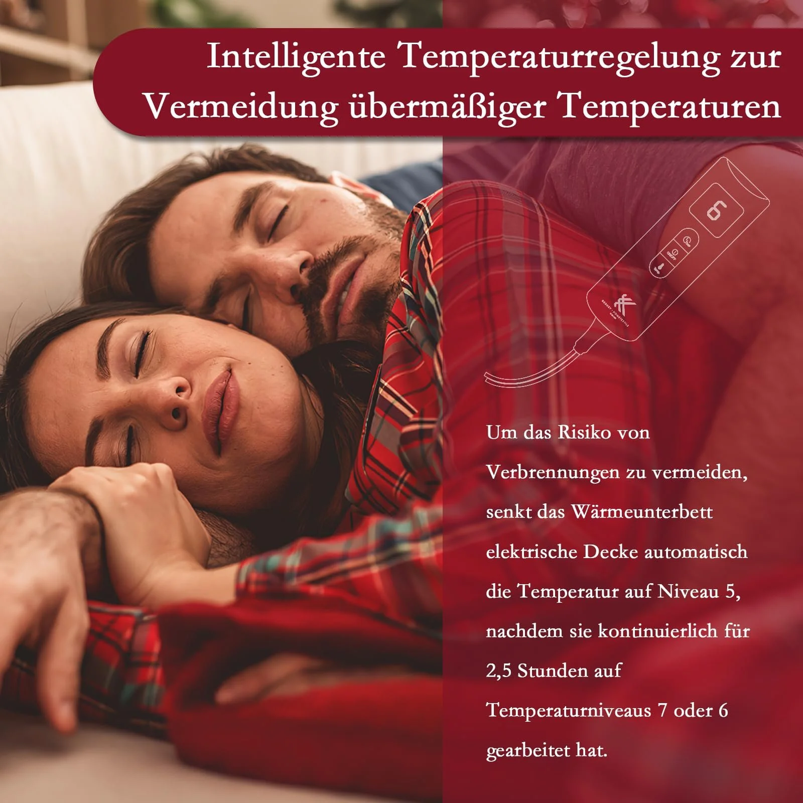 Электрическая простынь REDKEY 160 x 130 см, фото №7 Электрическая простынь REDKEY 160 x 130 см, фото №7