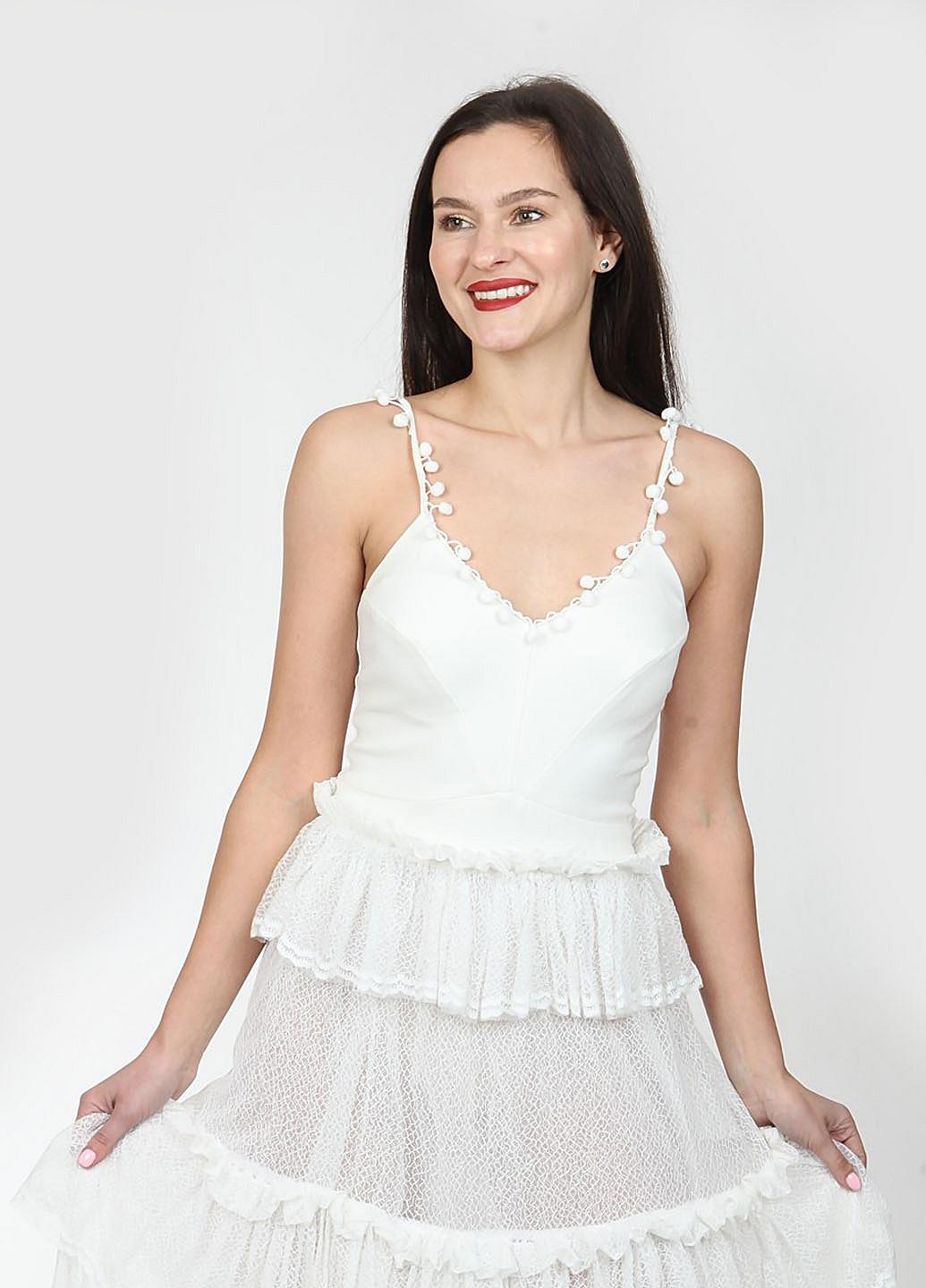 Платье Enna Levoni M Белый (ND-021228-White), фото №1