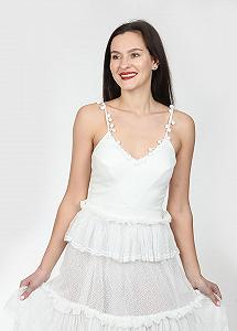 Платье Enna Levoni M Белый (ND-021228-White) - Фото 1