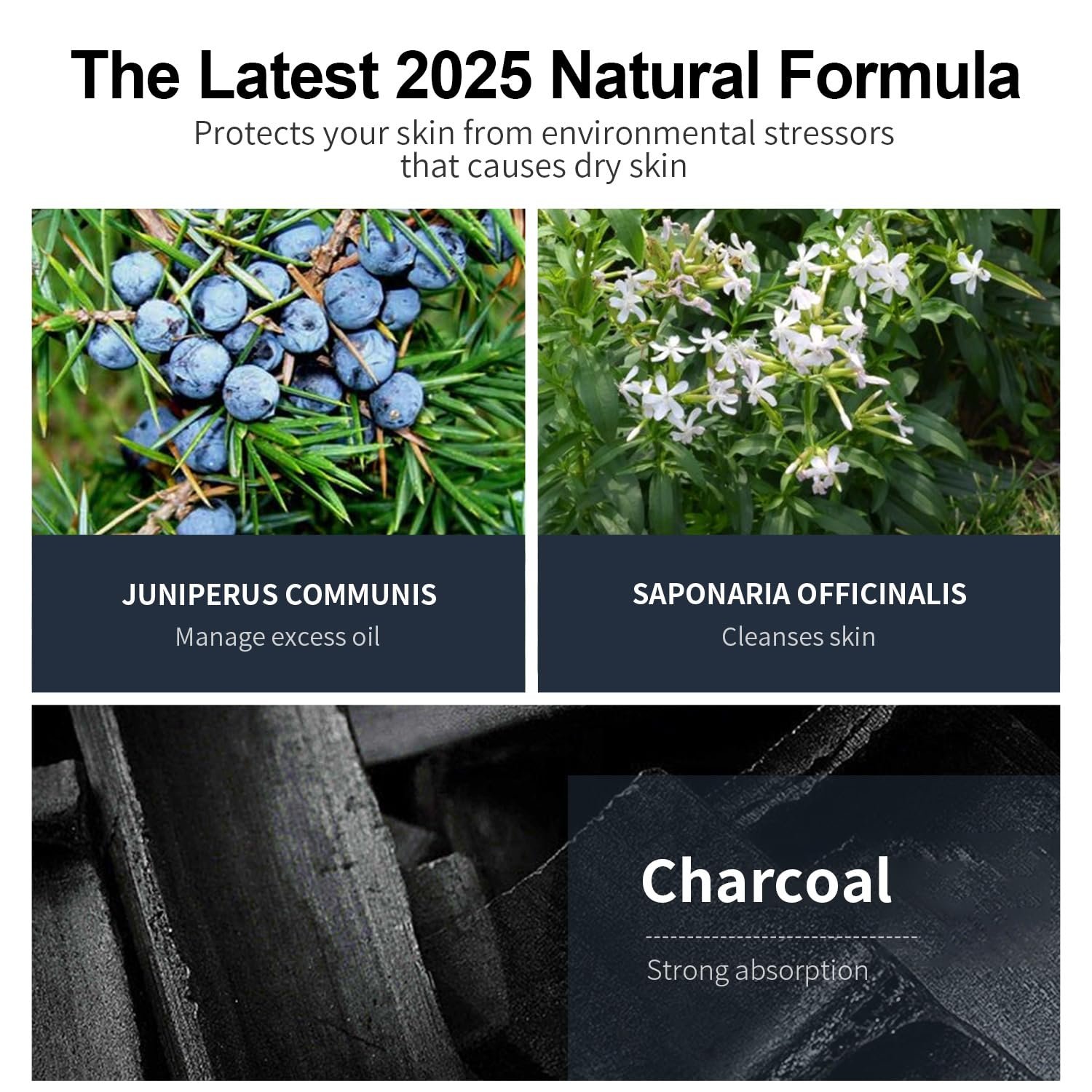 Маска для видалення чорних цяток JVR, маска-плівка з бамбукового вугілля для глибокого очищення, фото №4