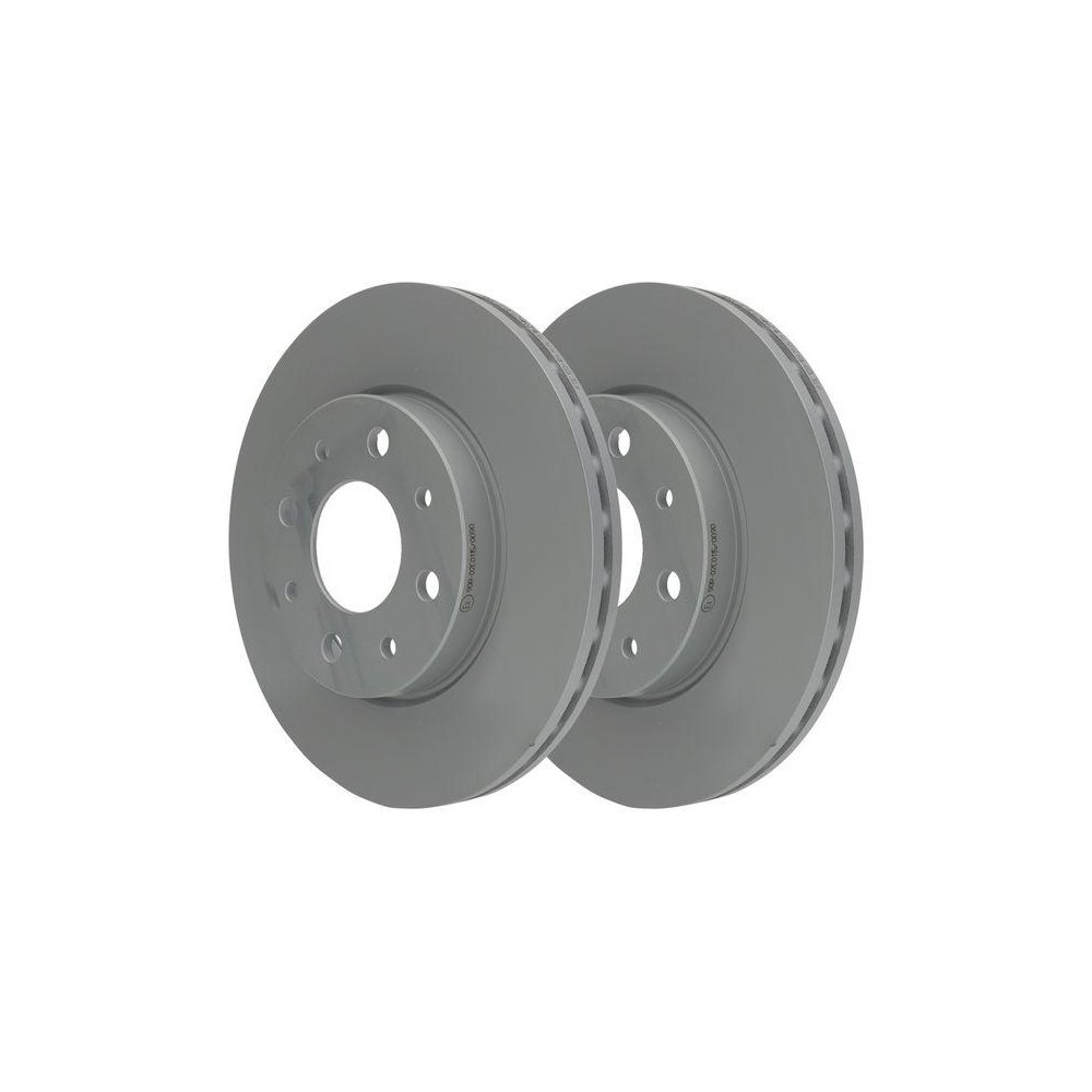 Гальмівний диск ATE 24.0120-0184.1 для FIAT FORD передня вісь, фото №2