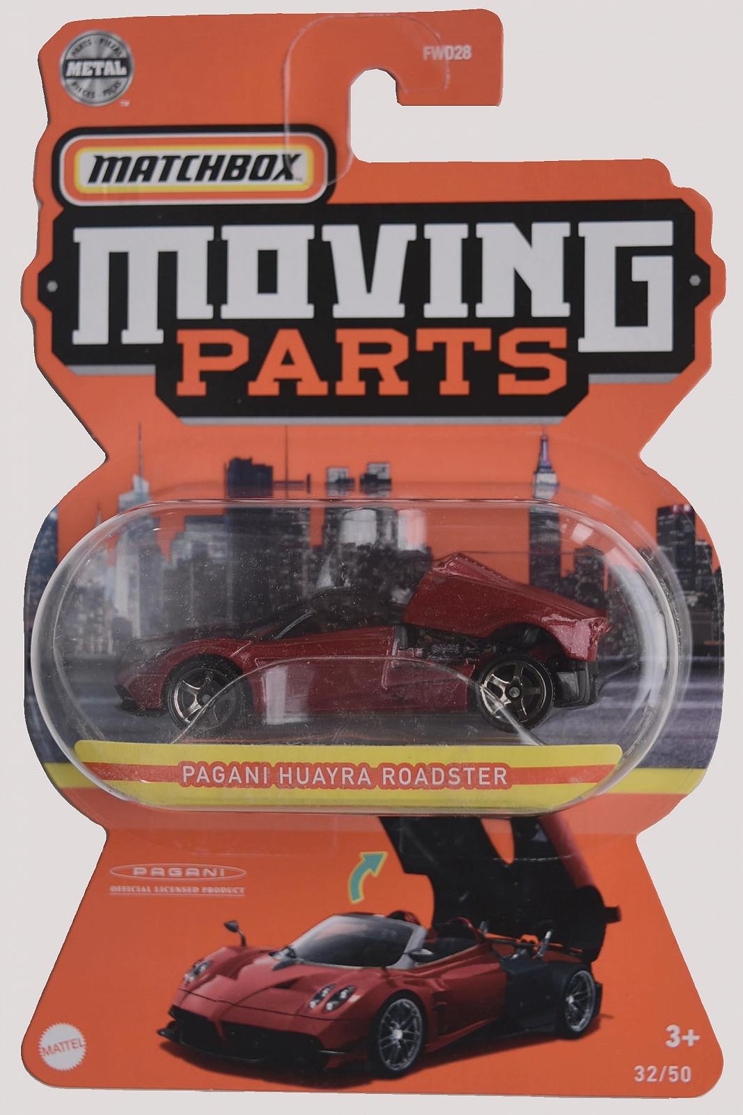 Іграшковий автомобіль Matchbox Pagani Huayra Roadster Moving Parts 32/50, фото №1