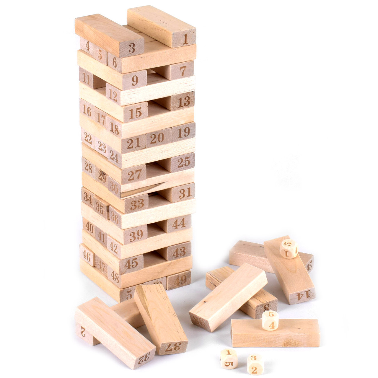 Настільна гра Fun game Вега вежа Вега версія гри Дженга 55 деталей 72154, фото №4